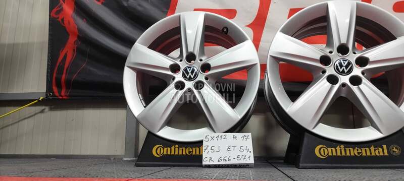 Aluminijumske felne  17" 5 x 112
