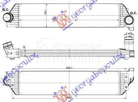 Interkuler za Nissan Interstar od 2009. do 2021. god. - 144960015R