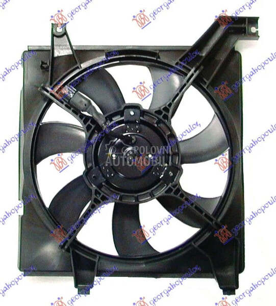 Ventilator hladnjaka za Hyundai Elantra od 2000. do 2004. god.