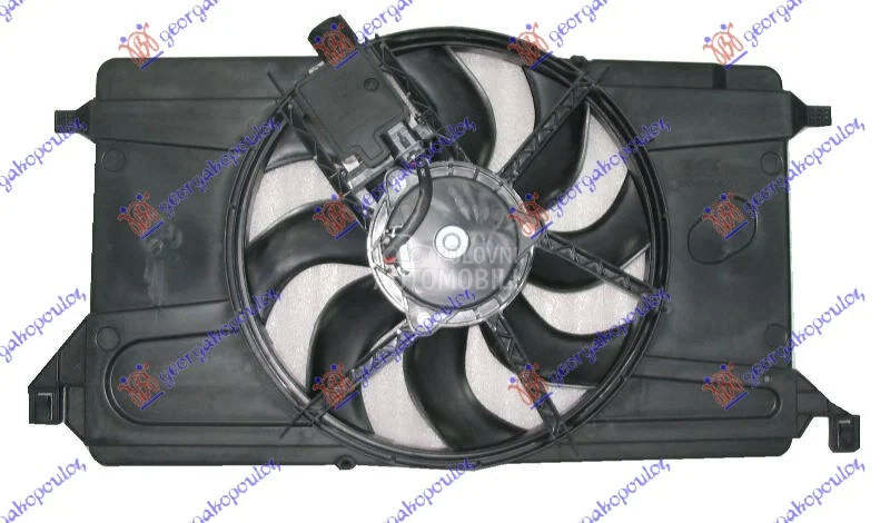 Ventilator hladnjaka za Ford Focus od 2008. do 2011. god.