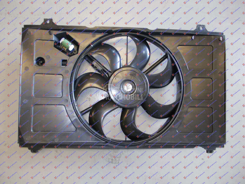 Ventilator hladnjaka za Kia Rio od 2005. do 2011. god.