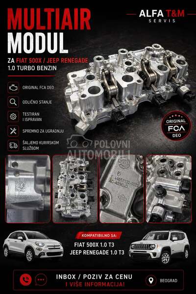 MULTIAIR modul za 1.0 T3 za Fiat 500X