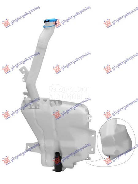 Posuda za tecnost za brisace za Mitsubishi L200 od 2006. do 2010. god.
