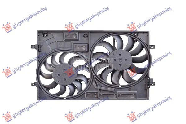 Ventilator hladnjaka za Škoda Kodiaq od 2016. do 2021. god. - 3Q0121205B