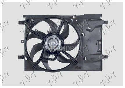 Ventilator hladnjaka za Fiat Punto od 2009. do 2012. god.