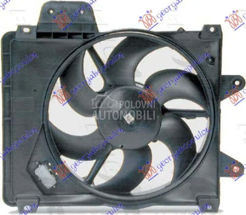 Ventilator hladnjaka za Fiat Punto od 1995. do 1999. god.