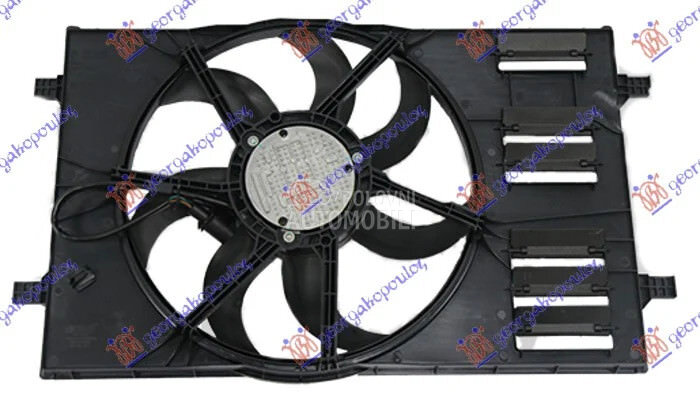 Ventilator hladnjaka za Volkswagen Arteon od 2017. do 2020. god.