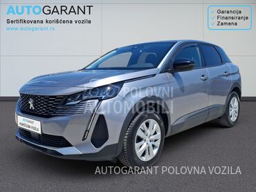 Peugeot 3008 1.2 ACTIVE PACK A/T, 15.990 €, 2022. Džip/SUV, Benzin | 1199 cm3, 134.409 km, 96kW (131 KS), Automatski / poluautomatski, 4/5 vrata, 5 sedišta, Čačak