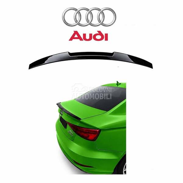 Spojler S-line RS sedan za Audi A3 od 2012. do 2019. god.