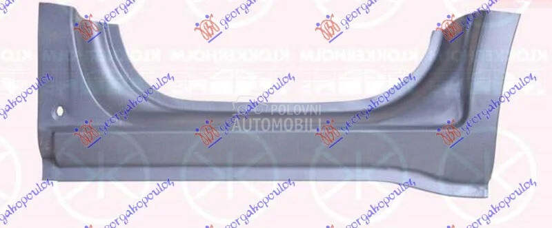 Sajtna za Nissan Interstar od 2002. do 2009. god.