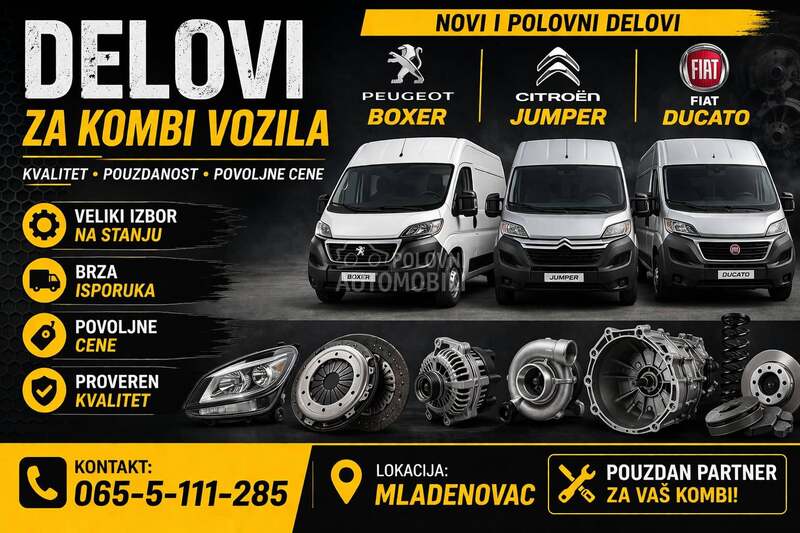 Delovi Citroen Jumper