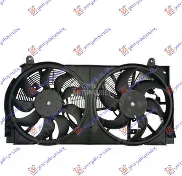 Ventilator hladnjaka za Nissan NP 300 od 2016. do 2026. god. - 214813NF0A