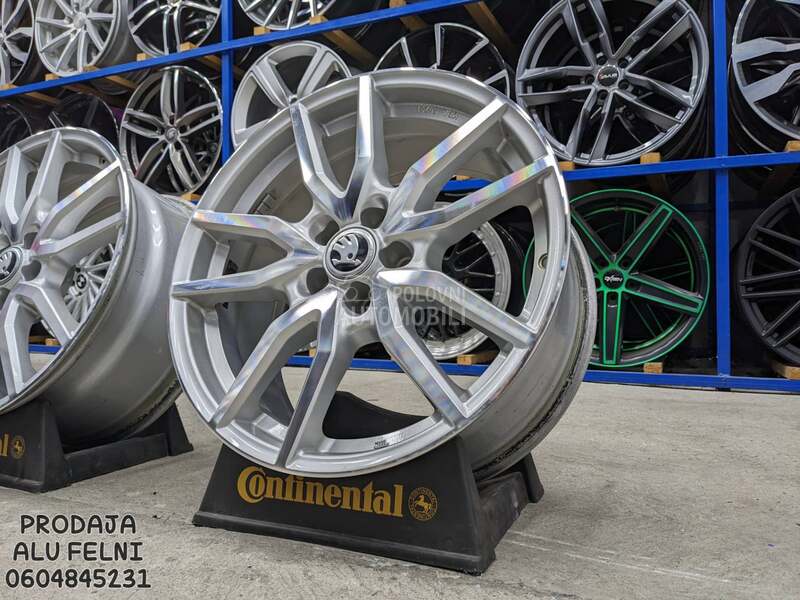 Aluminijumske felne SKODA 17" 5 x 100