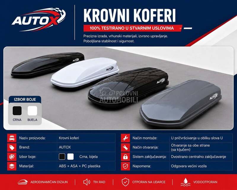 krovni kofer autox  