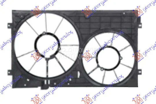 Nosac ventilatora za Škoda Octavia od 2008. do 2013. god.