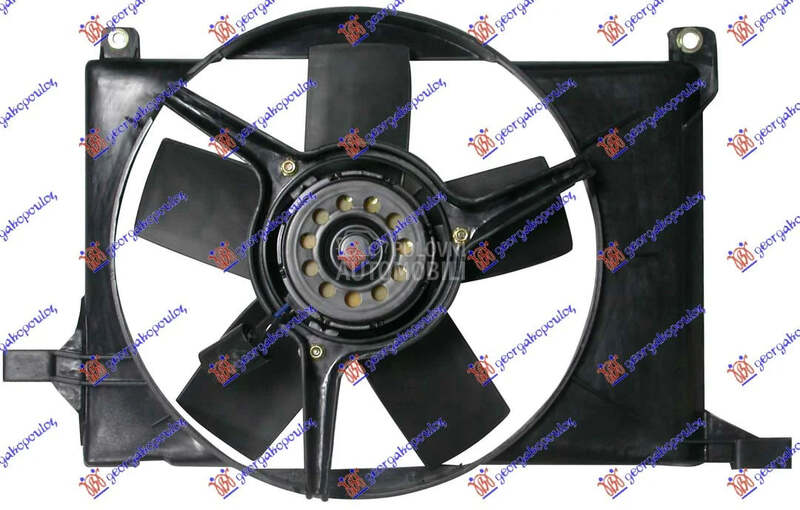 Ventilator hladnjaka za Opel Tigra od 1995. do 2004. god.