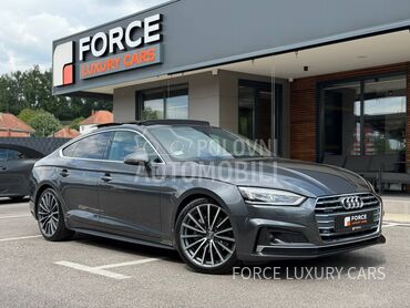 Audi A5 40tdi S-line Quattro, 31.500 €, 2019. Hečbek, Dizel | 1968 cm3, 57.000 km, 140kW (190 KS), Automatski / poluautomatski, 4/5 vrata, 4 sedišta, Mladenovac