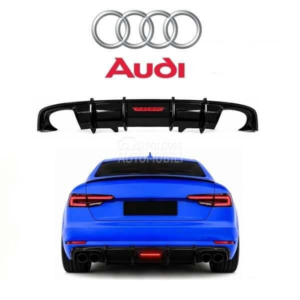 Difuzor S-line RS LED za Audi A4 od 2016. do 2020. god.