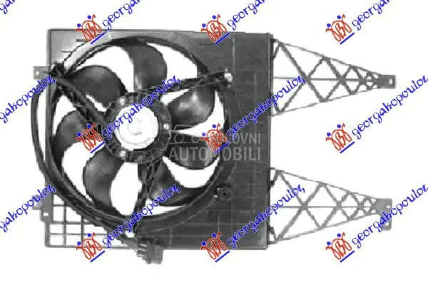 Ventilator hladnjaka za Audi A3 od 1996. do 2003. god.