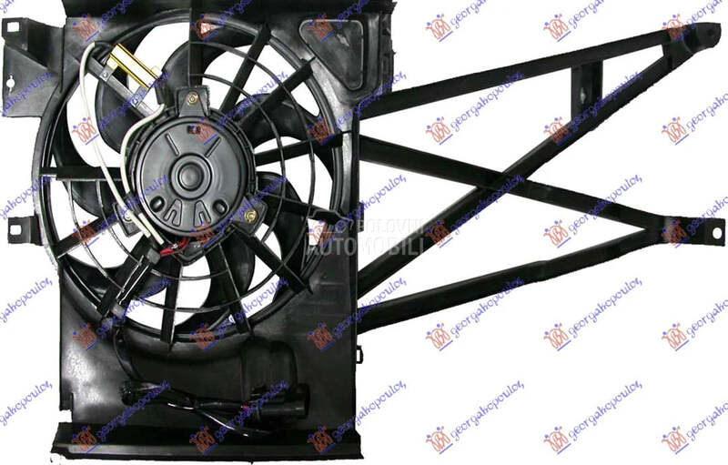Ventilator hladnjaka za Opel Vectra B od 1999. do 2002. god.