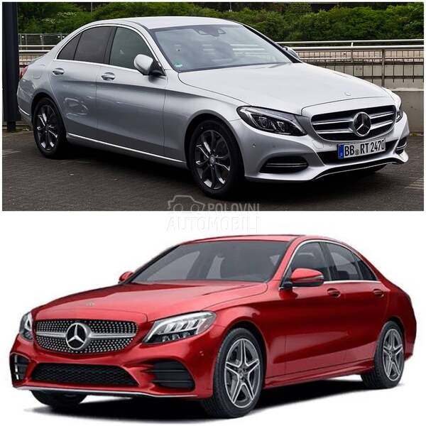 Mercedes Benz C Klasa W205 -  kompletan auto u delovima