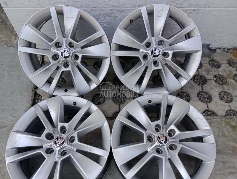 Aluminijumske felne škoda ceška rep. 17" 5 x 112