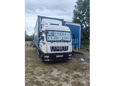 MAN 8 220, 14.000 €, 2009. , 987.000 km, Sanduk sa ceradom, Dizel, 6500 cm3, Automatski menjač, Lazarevac