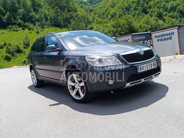 Škoda Octavia Scout (može zamena), 7.700 €, 2012. Karavan, Dizel | 1968 cm3, 236.000 km, 103kW (140 KS), Automatski / poluautomatski, 4/5 vrata, 5 sedišta, Nova Varoš