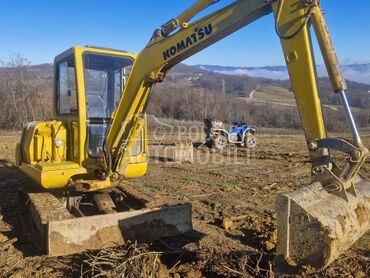 Komatsu PC40 /3 (može zamena), 15.900 €, 2000. , Mini bager, Dizel, 22kW (30 KS), Bezstepeni, Guča