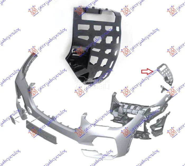 Nosac branika za BMW X5 od 2018. do 2023. god.