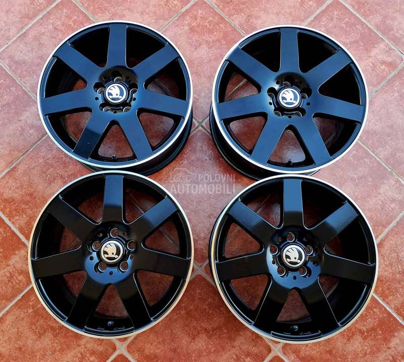 Aluminijumske felne Skoda kao nove 16" 5 x 100