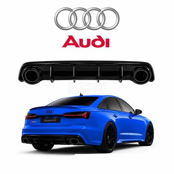 Difuzor S-line RS za Audi A6 od 2015. do 2018. god.