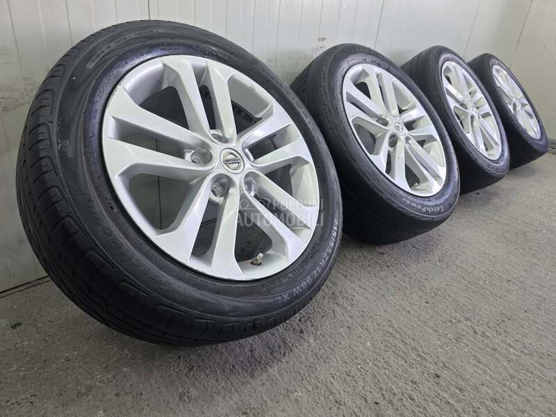 Aluminijumske felne Juke Qashqai Xtrail 17" 5 x 114.3
