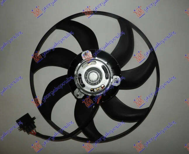 Ventilator hladnjaka za Volkswagen Cross Polo od 2005. do 2009. god.
