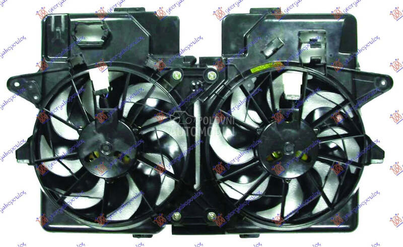 Ventilator hladnjaka za Ford Maverick od 2000. do 2008. god.