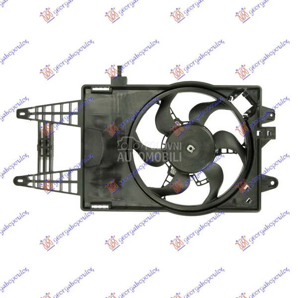 Ventilator hladnjaka za Fiat Punto od 2003. do 2011. god.