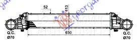 Interkuler za Mercedes Benz E Klasa od 2002. do 2009. god.