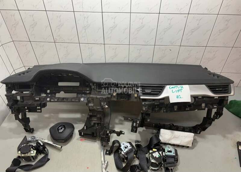 airbag set za Renault Captur od 2019. do 2024. god.