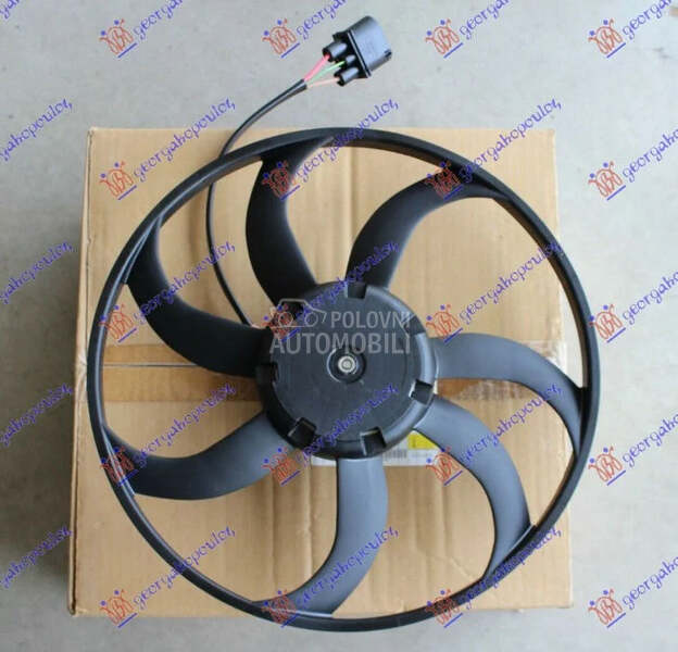 Ventilator hladnjaka za Volkswagen Caddy od 2004. do 2010. god.