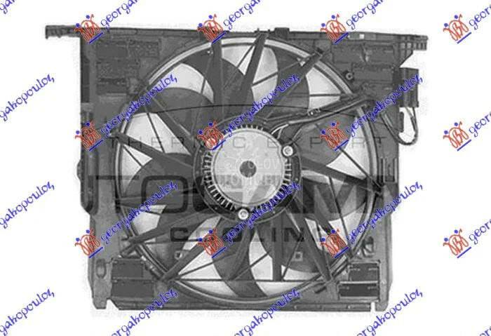 Ventilator hladnjaka za BMW Serija 5 od 2013. do 2016. god.