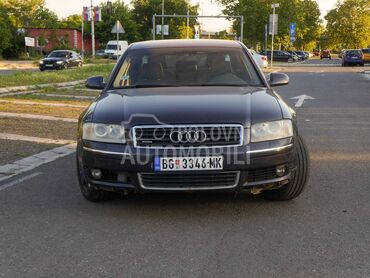 Audi A8 Lanac/Vazduh Sredjen (može zamena), 3.999 €, 2005. Limuzina, Dizel | 2967 cm3, 198.000 km, 171kW (232 KS), Automatski / poluautomatski, 4/5 vrata, 5 sedišta, Zvezdara