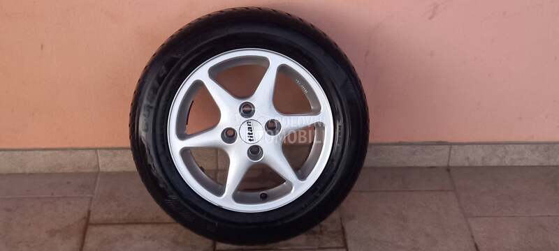 Aluminijumske felne titan 14" 4 x 100