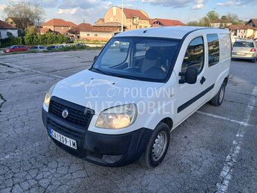 Fiat Doblo , 3.300 €, 2008. Pickup, Dizel | 1900 cm3, 333.500 km, 77kW (105 KS), Manuelni 5 brzina, 4/5 vrata, 5 sedišta, Čačak