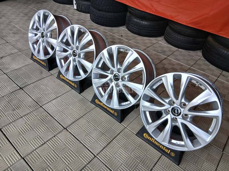 Aluminijumske felne Opel 17" 5 x 105