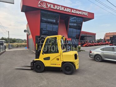 Hyster 4 tone Triplex, 8.950 €, 2000. , Viljuškar, Dizel, Ljig