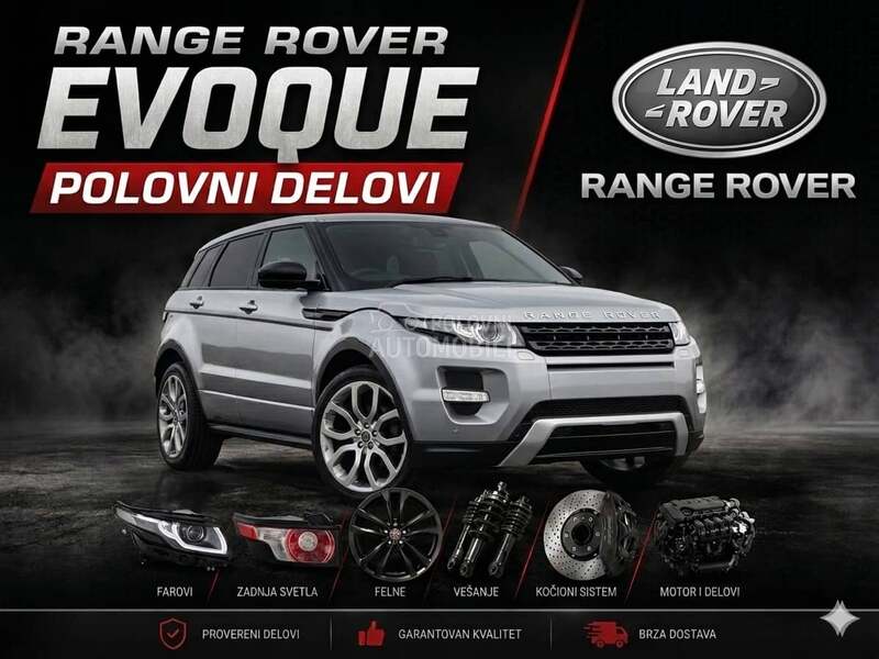 EVOQUE DELOVI za Land Rover Range Rover Evoque od 2011. do 2018. god.