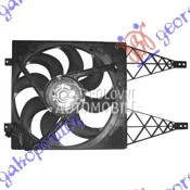 Ventilator hladnjaka za Volkswagen Polo od 2005. do 2009. god.