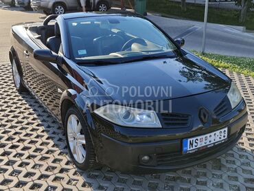 Renault Megane 1.9 Dci, 2.790 €, 2007. Kabriolet/Roadster, Dizel | 1870 cm3, 258.000 km, 96kW (131 KS), Manuelni 6 brzina, 2/3 vrata, 4 sedišta, Novi Sad
