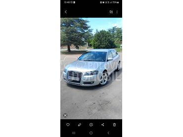 Audi A3 2.0TDI S line (može zamena), 4.950 €, 2007. Hečbek, Dizel | 1968 cm3, 253.085 km, 125kW (170 KS), Manuelni 6 brzina, 4/5 vrata, 5 sedišta, Požarevac