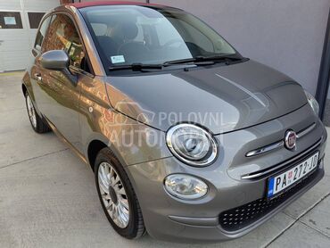Fiat 500C Twinair 0.9 cabrio, 11.200 €, 2019. Kabriolet/Roadster, Benzin | 900 cm3, 114.000 km, 62kW (84 KS), Manuelni 5 brzina, 2/3 vrata, 4 sedišta, Pančevo